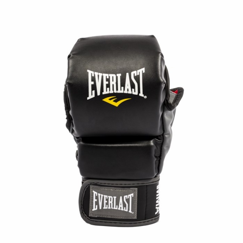 Black Everlast Titan Striking Unisex Training Gloves | 51983TGAZ