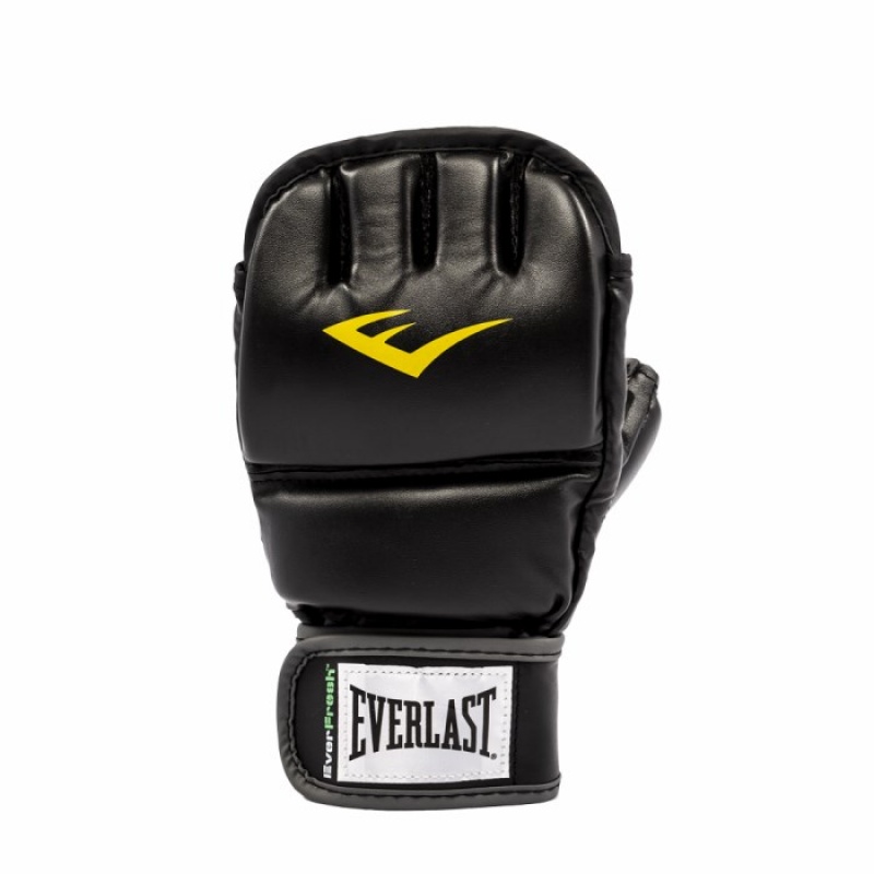 Black Everlast Titan Wristwrap Heavy Bag Unisex Boxing Gloves | 49217USNP