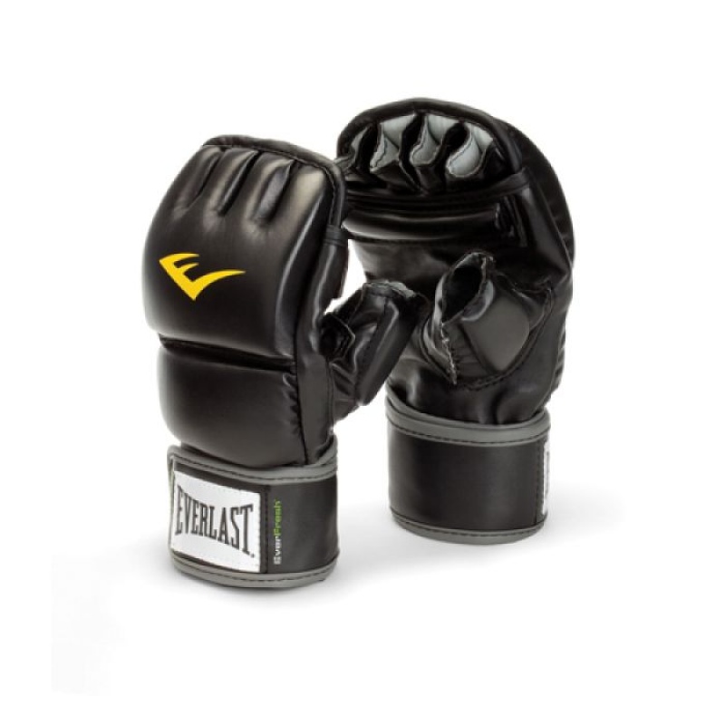 Black Everlast Titan Wristwrap Heavy Bag Unisex Boxing Gloves | 49217USNP