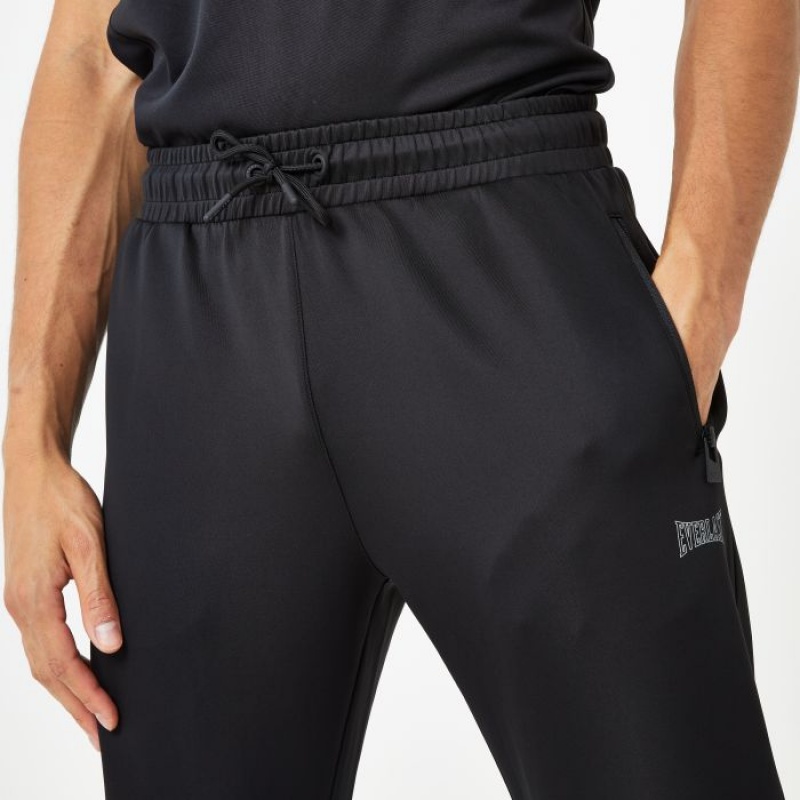 Black Everlast Tracksuit Men's Sweatpants & Joggers | 09278KZDM