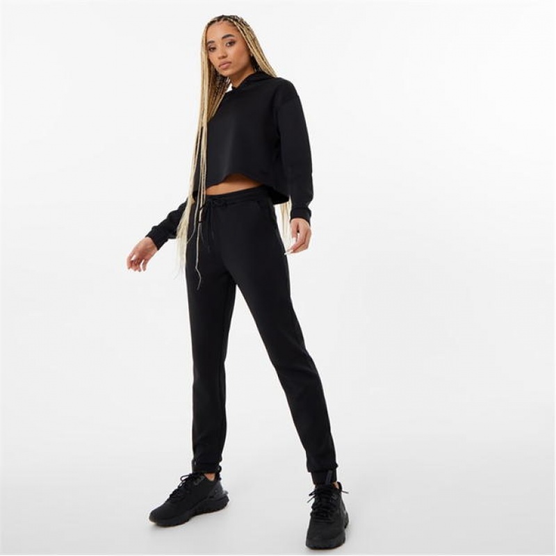 Black Everlast Training Women's Sweatpants & Joggers | 02184HPJF