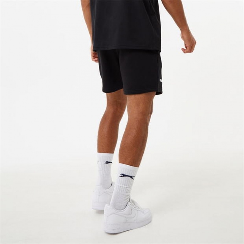 Black Everlast X Warp Graphic Men's Shorts | 14678JBQC