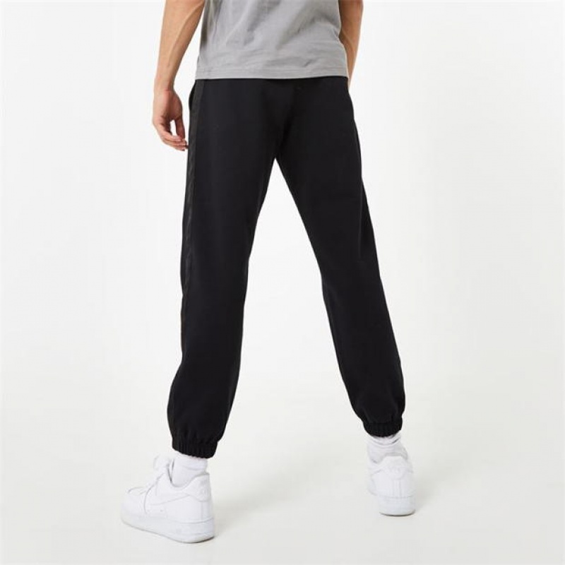 Black Everlast X Yiannimize Taped Women's Sweatpants & Joggers | 90457VEDM