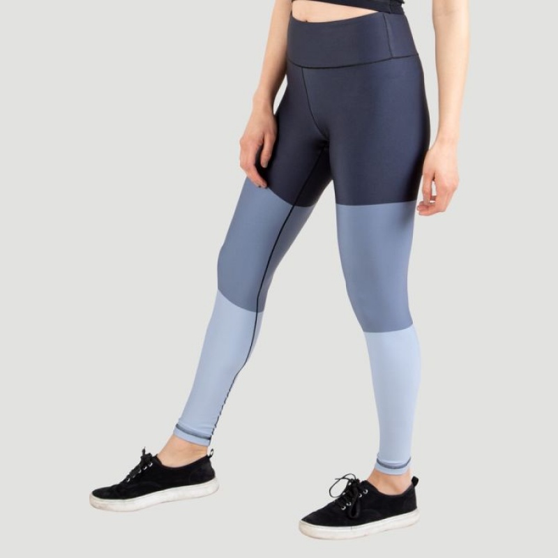 Black Grey Everlast Colorplay Women's Legging | 86204NQOR