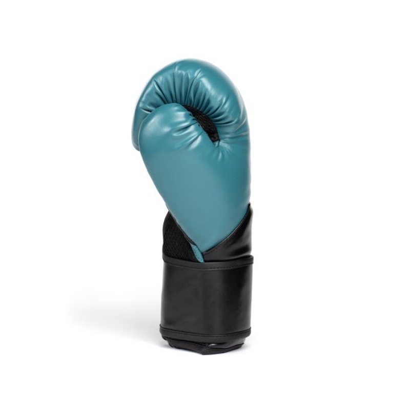 Blue Black Everlast Elite 2 Unisex Boxing Gloves | 94720KHJE