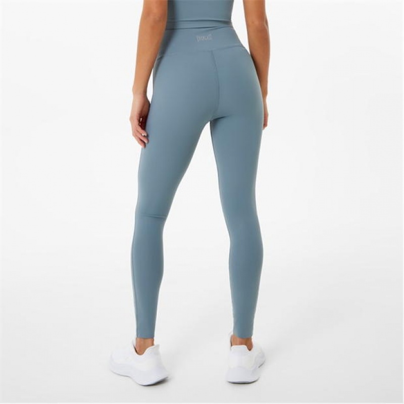 Blue Everlast 1910 Performance Women's Legging | 39281ESKO