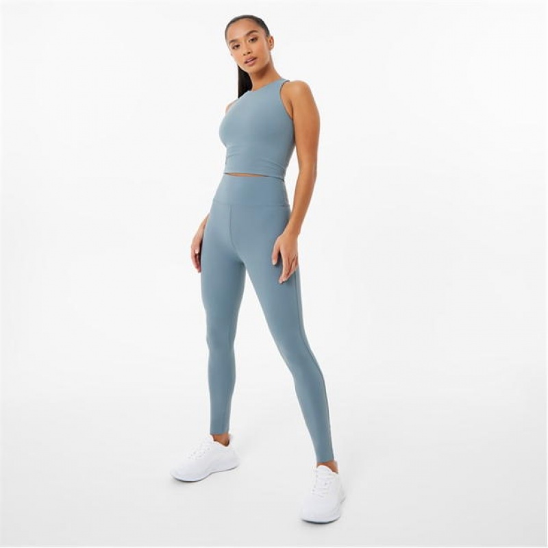 Blue Everlast 1910 Performance Women's Legging | 39281ESKO