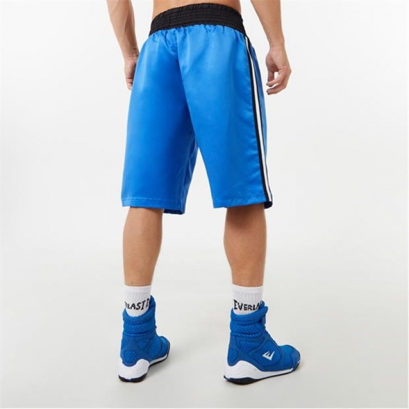 Blue Everlast Boxing Men's Shorts | 74185ALDO