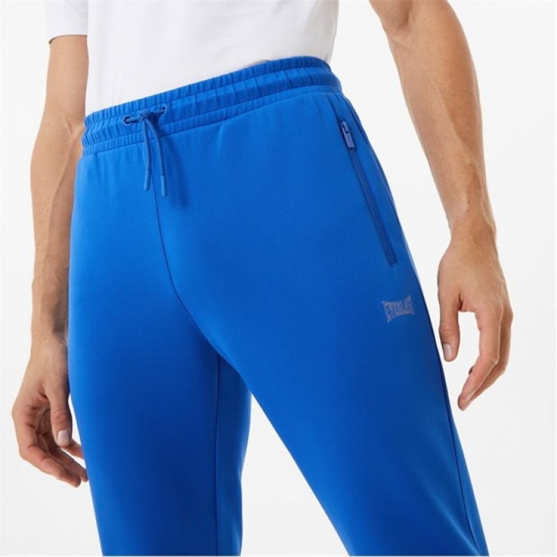 Blue Everlast Essential Track Men's Sweatpants & Joggers | 50839XNZI