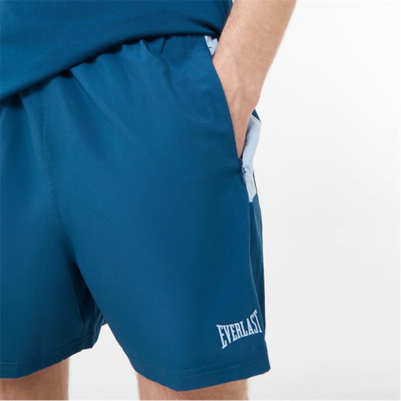 Blue Everlast Performance 5 inch Men's Shorts | 38104GCAL