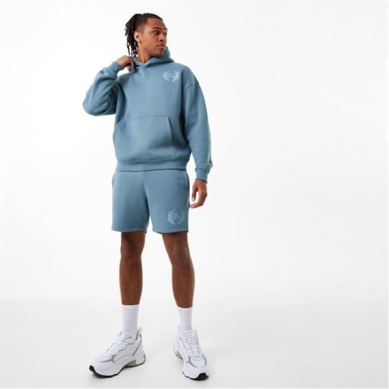 Blue Everlast Protex Laurel Men's Hoodie | 71480WJYK