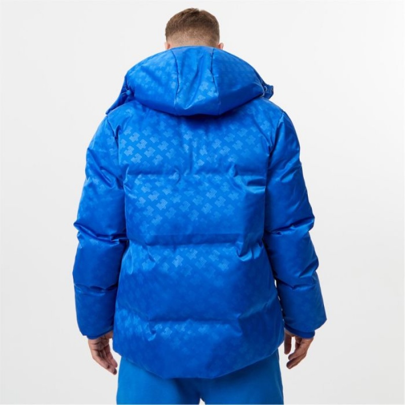 Blue Everlast Puffer Men's Jackets | 63214OUFY