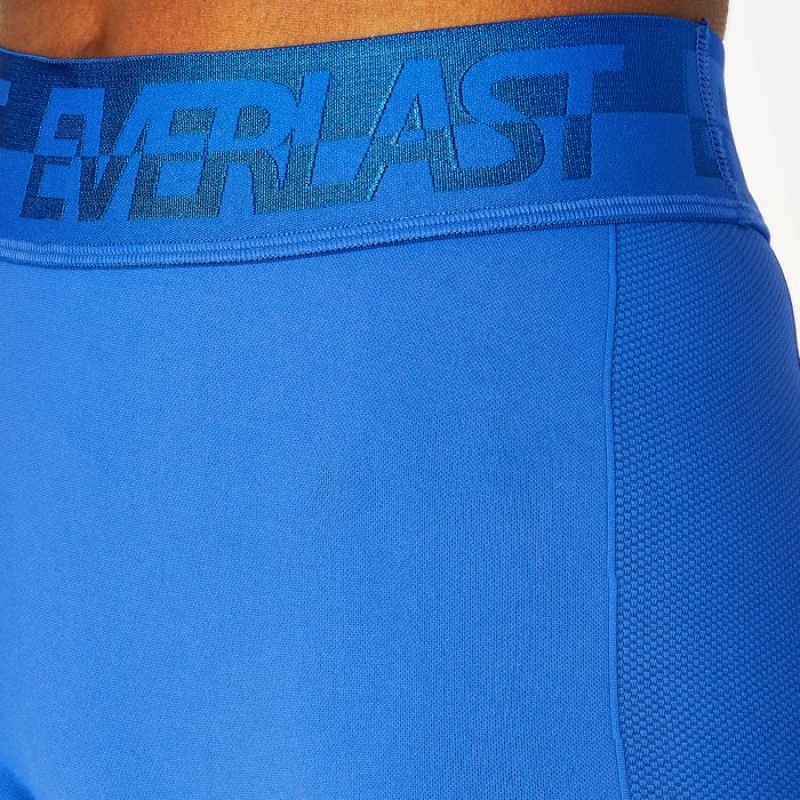 Blue Everlast Seamless Taped Women's Legging | 10695LIYZ