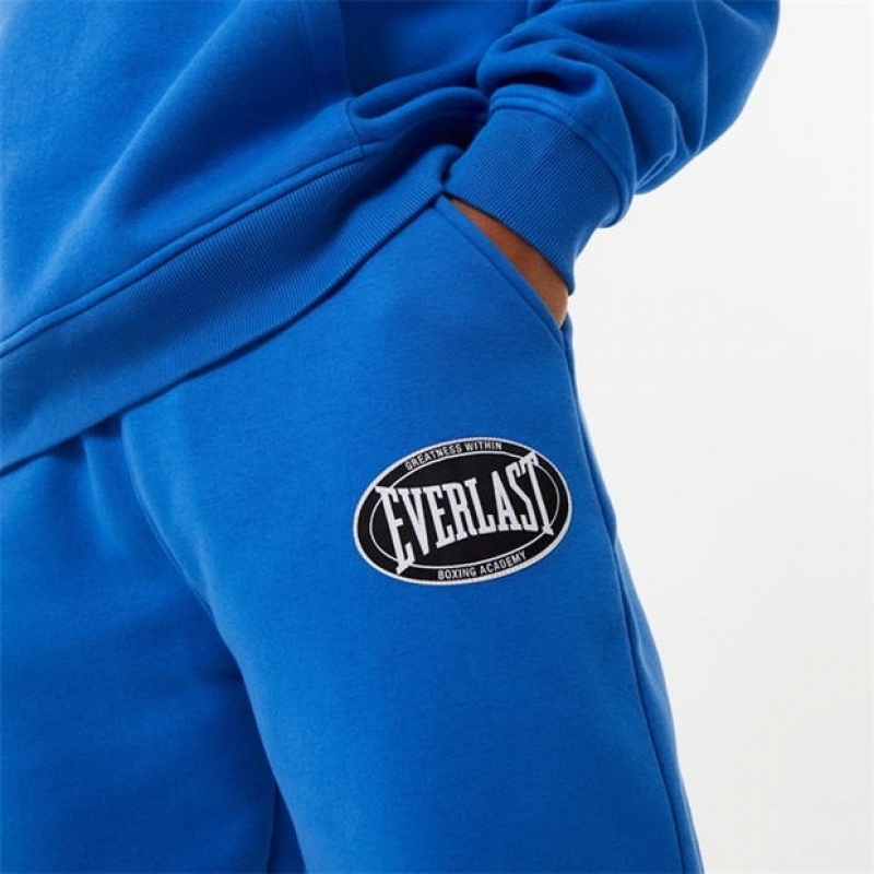 Blue Everlast Warp Graphic Men's Sweatpants & Joggers | 39108QIJV