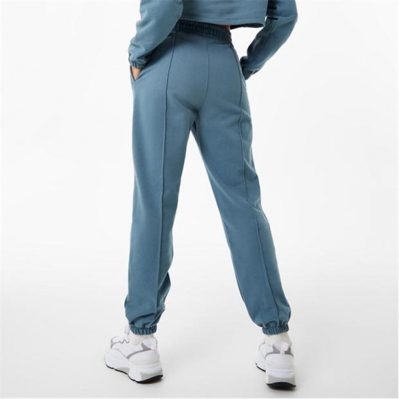 Blue Everlast Women's Sweatpants & Joggers | 48126LNFU