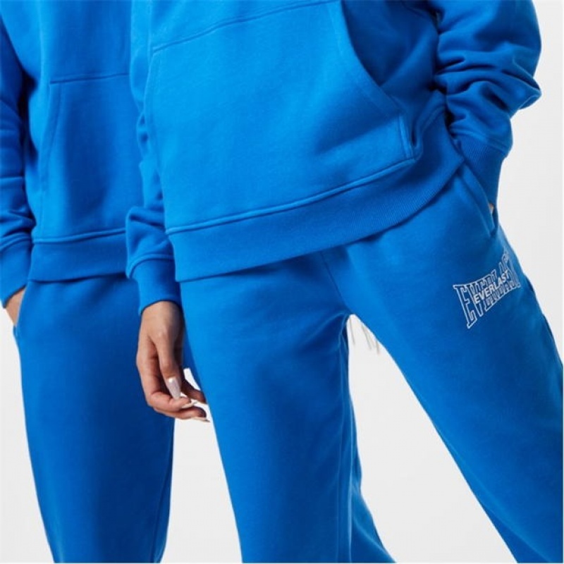 Blue Everlast Women's Sweatpants & Joggers | 83572PYMC