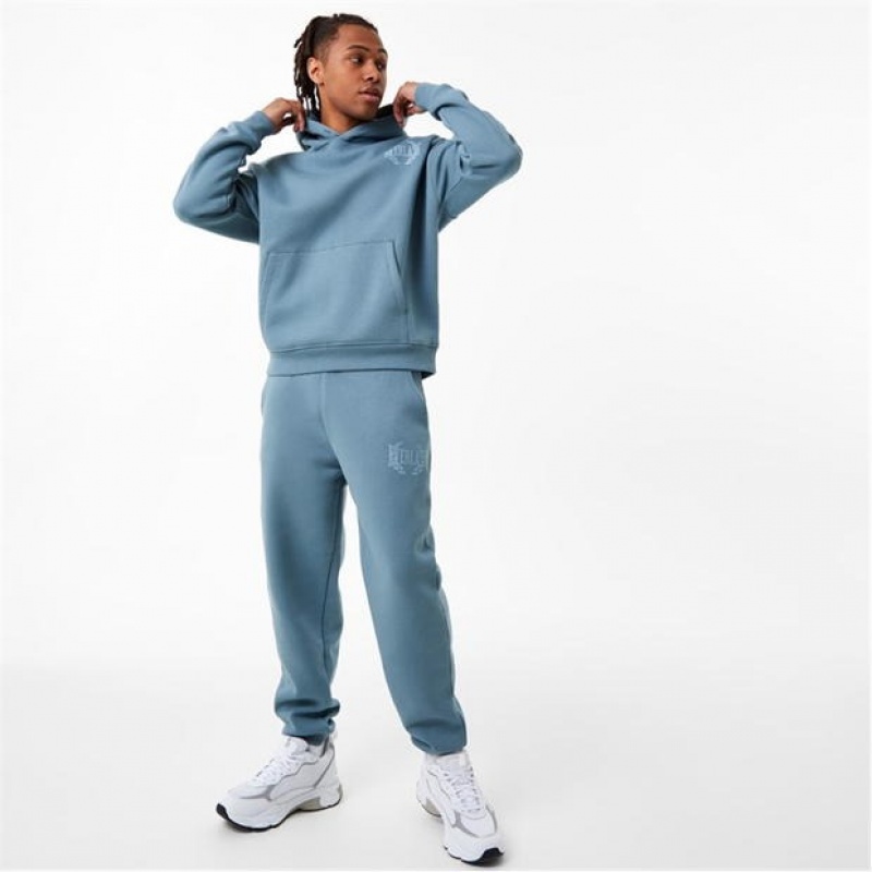 Blue Everlast X Laurel Men's Sweatpants & Joggers | 61490XJYT