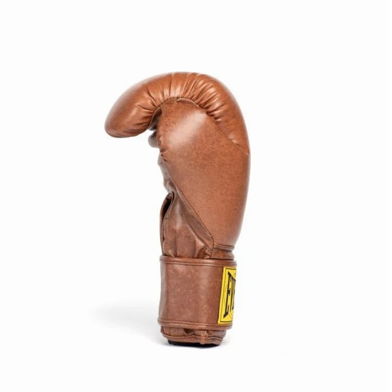 Brown Everlast 1910 Classic Unisex Boxing Gloves | 37815MCEK