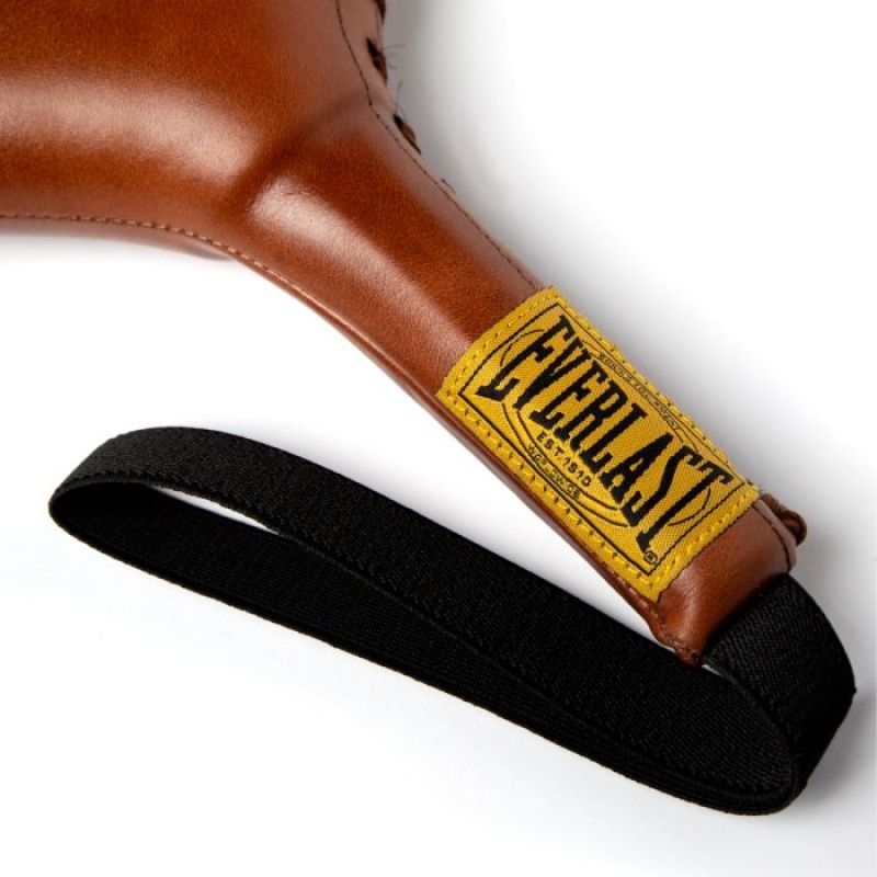 Brown Everlast 1910 Striking Paddles Unisex Punch Mitts | 80926ILXD