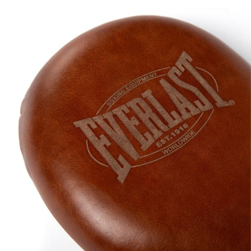 Brown Everlast 1910 Striking Paddles Unisex Punch Mitts | 80926ILXD