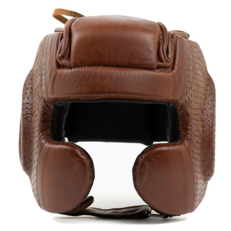 Brown Everlast 1910 Unisex Boxing Headgear | 62578KDEF