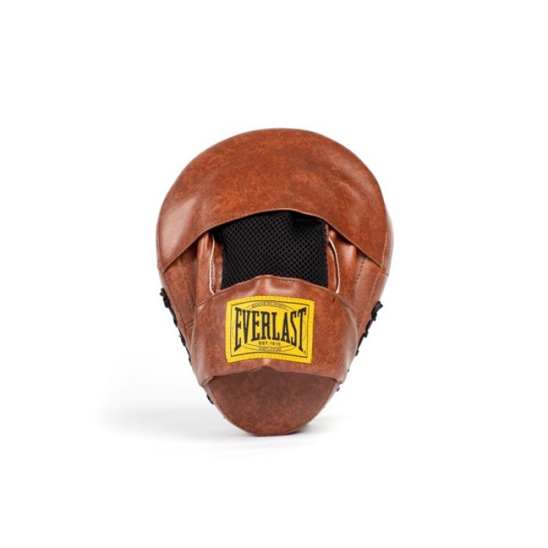 Brown Everlast 1910 Unisex Punch Mitts | 20836DXMN