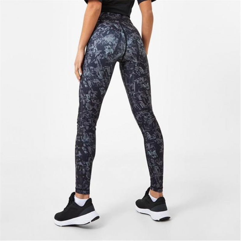 City Print Everlast Elite Poly Women's Legging | 27401LGNE