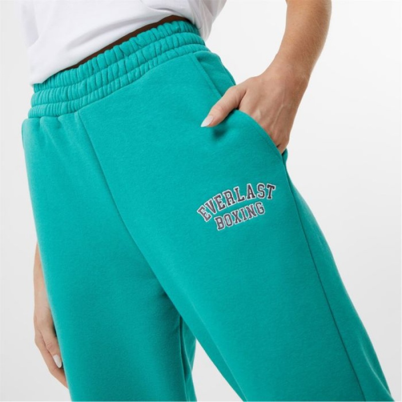 Green Everlast Boxing Women's Sweatpants & Joggers | 75138TSUM