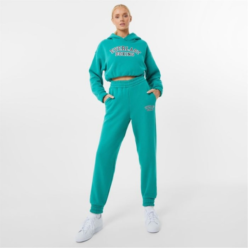 Green Everlast Boxing Women's Sweatpants & Joggers | 75138TSUM