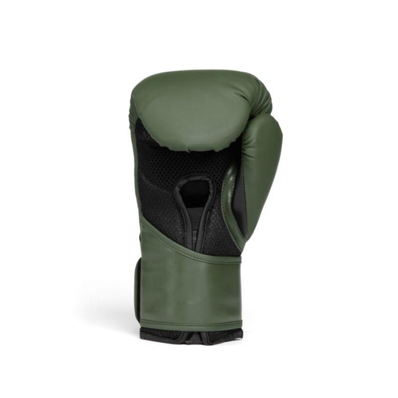 Green Everlast Elite 2 Unisex Boxing Gloves | 75921HQPS