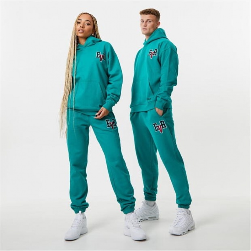 Green Everlast Women's Sweatpants & Joggers | 14720ZIGX