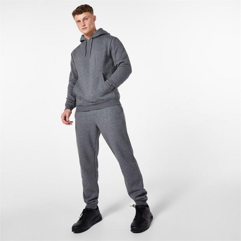 Grey Everlast Classic Men's Sweatpants & Joggers | 87329BLWF