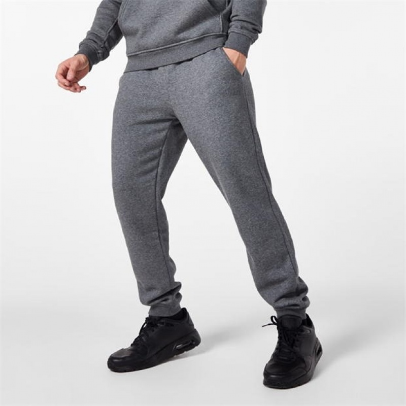 Grey Everlast Classic Men\'s Sweatpants & Joggers | 87329BLWF