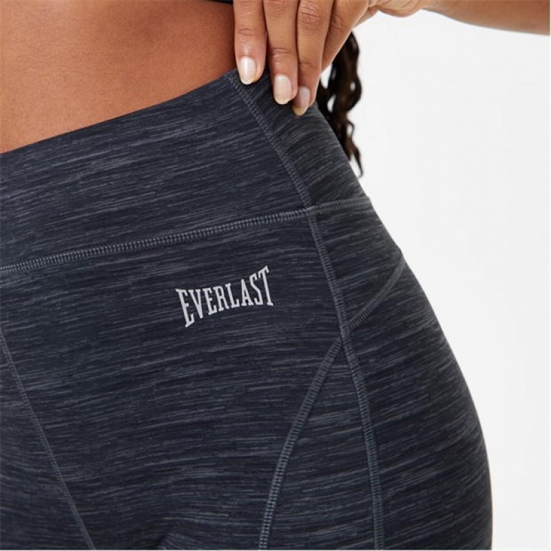 Grey Everlast Contour Women's Legging | 59602NRVP