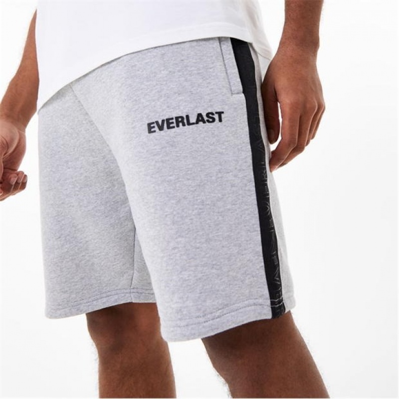 Grey Everlast Elite Taped Men's Shorts | 17569CHJZ