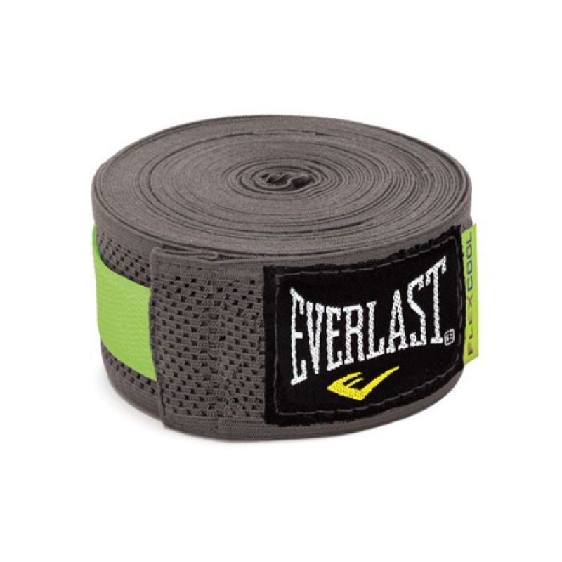 Grey Everlast Flexcool Unisex Boxing Hand Wraps | 20374UEPX