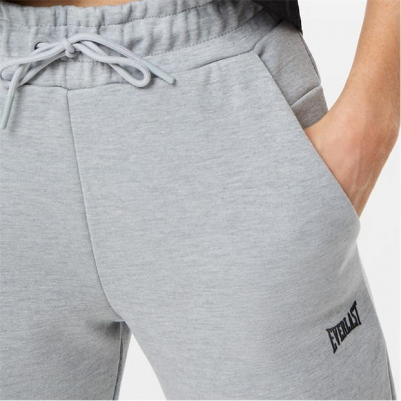 Grey Everlast Women's Sweatpants & Joggers | 50632URFN