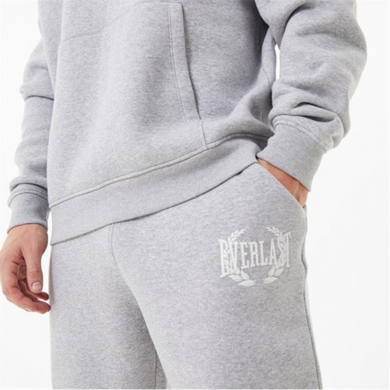 Grey Everlast X Laurel Men's Sweatpants & Joggers | 79230NDHS