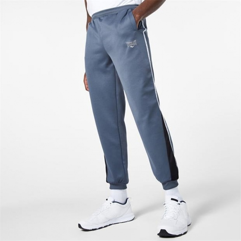 Grey Everlast X Ovie Soko Basketball Track Men\'s Sweatpants & Joggers | 40978QSAZ