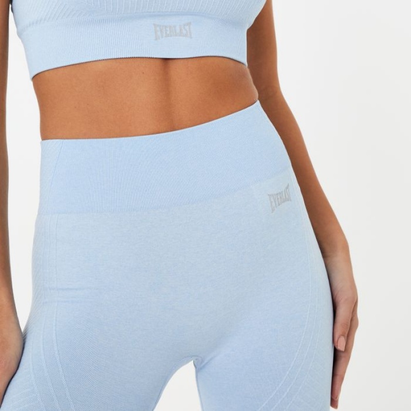 Light Blue Everlast Seamless Women's Legging | 84365RMSI