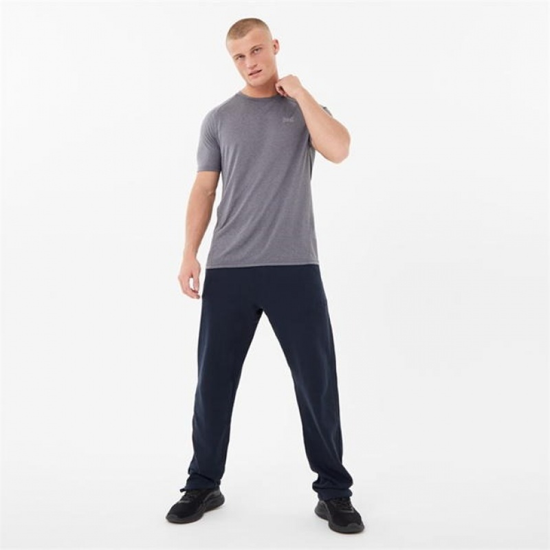 Navy Everlast Boxing Men's Sweatpants & Joggers | 10268MRPB