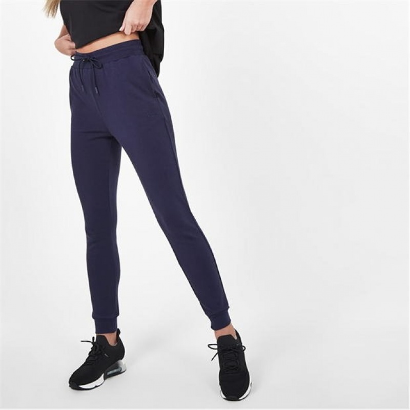 Navy Everlast Classic Women's Sweatpants & Joggers | 64305GTVJ