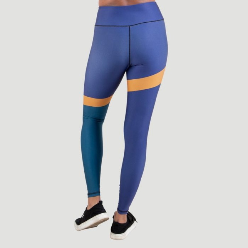 Navy Everlast Colorplay Women's Legging | 52401CUMH