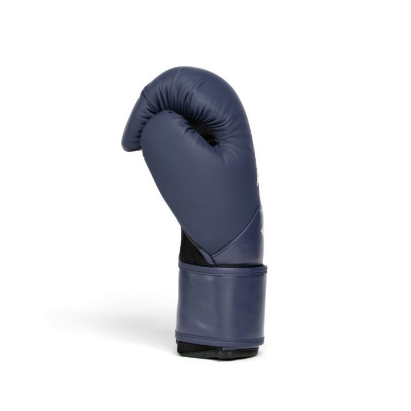 Navy Everlast Elite 2 Unisex Boxing Gloves | 15036VWTH