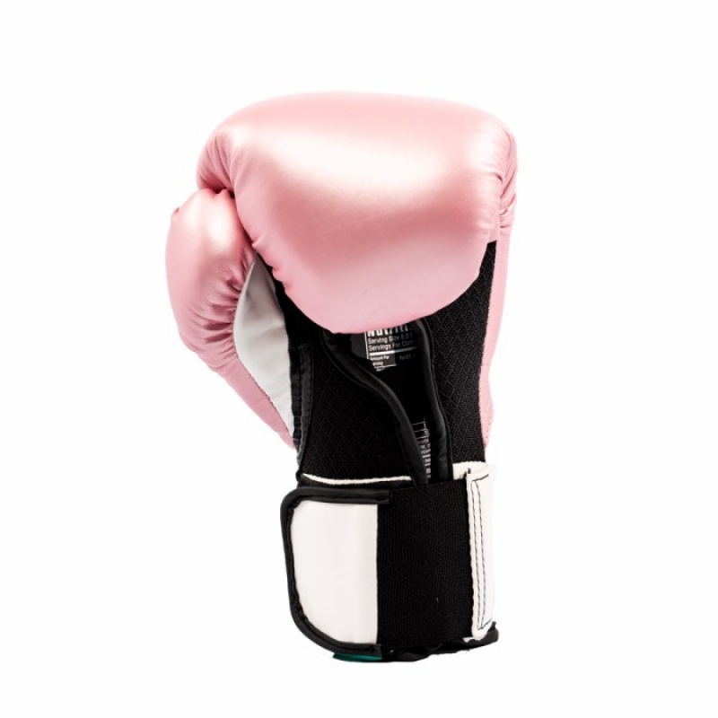 Pink Everlast Elite ProStyle Training Unisex Boxing Gloves | 82071YSDM