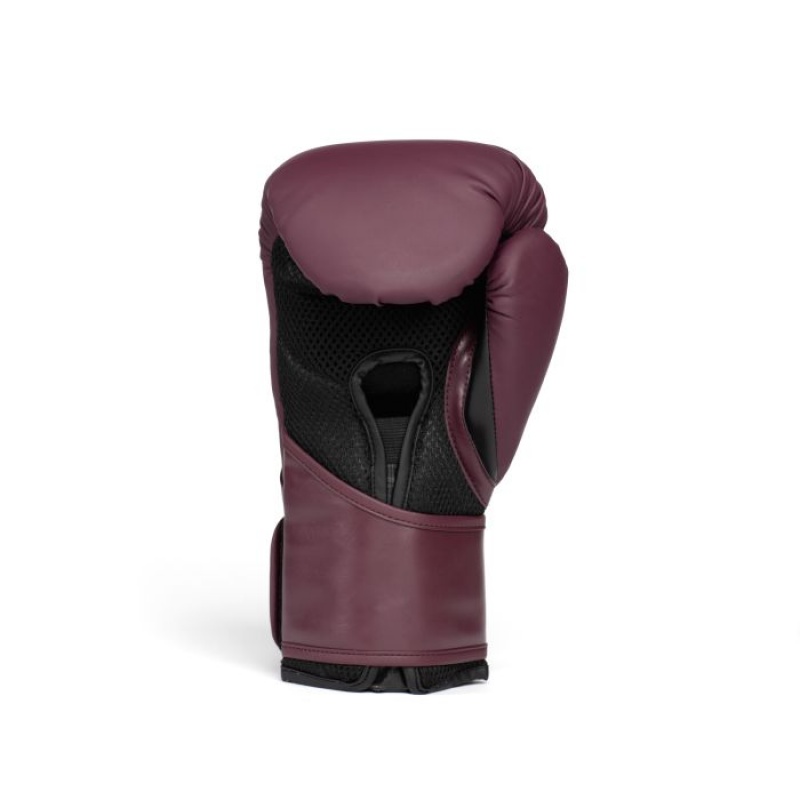 Purple Everlast Elite 2 Unisex Boxing Gloves | 76205PXYA