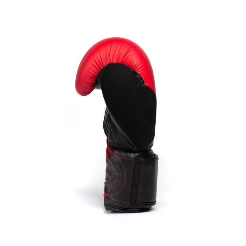 Red Black Everlast Protex Unisex Boxing Gloves | 24376BTJR