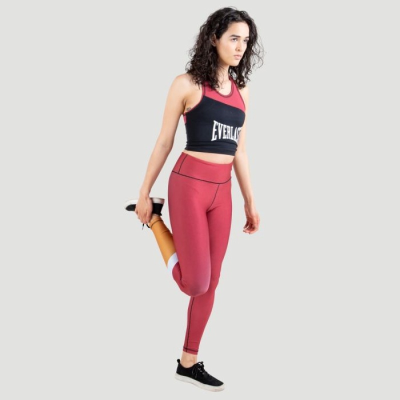 Red Everlast Colorplay Women's Legging | 15908XZWE