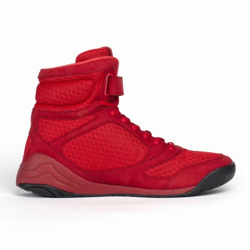 Red Everlast Elite 2 Men's Boxing Shoes | 98530PXJD