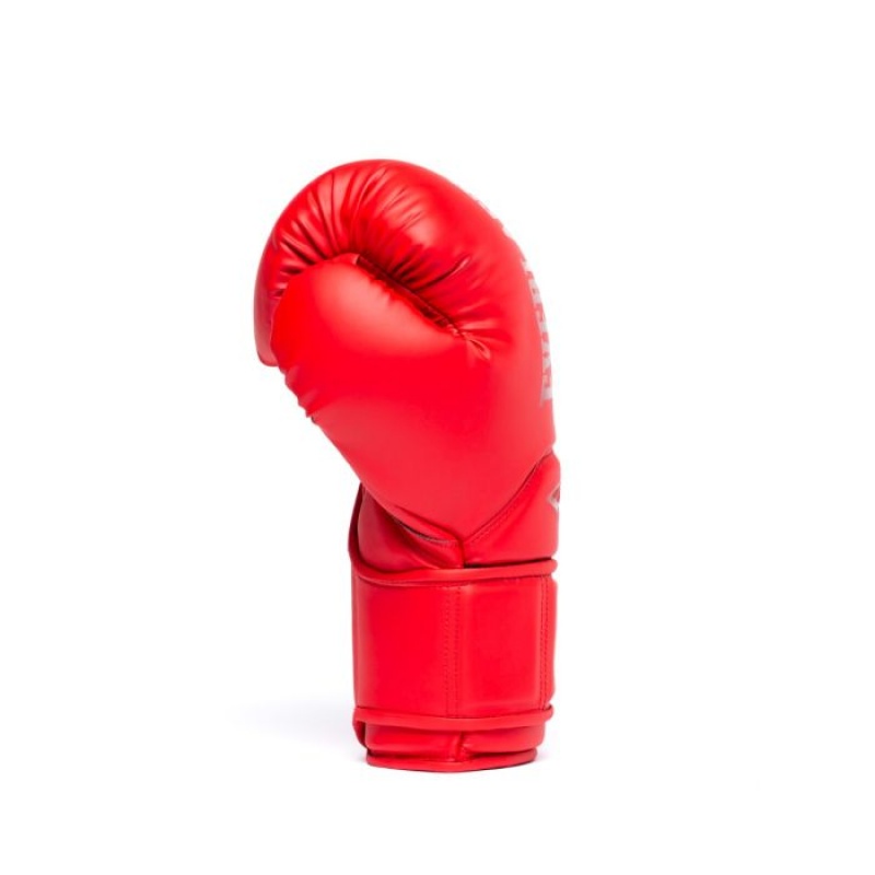 Red Everlast Elite 2 Pro Training-Hook and Loop Unisex Boxing Gloves | 13650CONZ